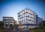 Neubau am Butz - Passives Bürogebäude - Visualisierung