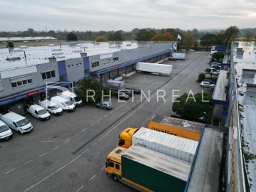 *PROVISIONSFREI* | LAGERHALLE + BÜRO | EBENERDIG + RAMPE | 7 M UKB | BEHEIZT | RHEINREAL, 51149 Köln, Halle/Lager/Produktion