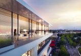 16.000 m² Neubau-Bürofläche in bester Lage am Butz! - Terrasse mit Domblick