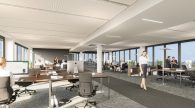 16.000 m² Neubau-Bürofläche in bester Lage am Butz! - Open Space Regelgeschoss