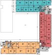 Effiziente Büroflächen mit Innenhof - flexibel und modern - Grundriss 3. OG