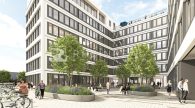 Volaero - Premium-Büroprojekt mit Baugenehmigung! - Innenhof